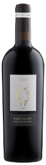 Cavus Vineyards wine bottle